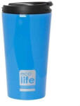 Ecolife Coffee Cup Pahar Termos Oțel inoxidabil Fără BPA 370ml Sky Blue 33-BO-4012 (33-BO-4012)