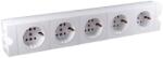 Relee Bloc modular Relee cu 5 prize și contact de protecție (015108)