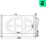 ERA OE Condensator, climatizare ERA OE 667007 (667007)