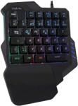 LogiLink egykezes gaming billentyűzet fekete (ID0181) (ID0181) (HAILIFE_9810)