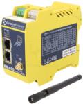 BRAINBOXES Controler Ethernet 3 Porturi, Șină DIN (BB-400)