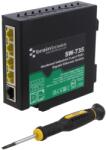 BRAINBOXES Switch PoE Ethernet neadministrabil cu 4 porturi (SW-735)