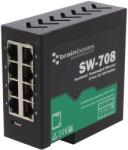 BRAINBOXES Switch Ethernet 8 Porturi RJ45 (SW-708)