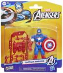Hasbro Marvel Avengers Action Vers Set Figurina Captain America Si Accesorii 11.4Cm (G2469_G2847) - ejuniorul Figurina