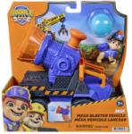 Spin Master Patrula Catelusilor Rubble Si Echipa Set Figurina Si Vehicul Mega Blaster (6076590) - ejuniorul
