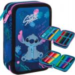 COOLPACK Jumper 2 Kétrekeszes Tolltartó Stitch Felszereléssel (F066780)