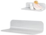  Fali polc fém 50FORM Lea S hamuszürke 35 cm loft akasztós (x002ghe9yv)