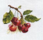  Keresztszemes hímzőkészlet Cseresznye 11x8 cm (0-140)