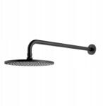 Omnires Slim Esőztető Sárgaréz Karral 25CM Grafit (WGSET1GR)
