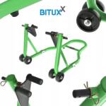 Bituxx Szervizállvány motorhoz Zöld motorkerékpár első tartó 250kg (HD15729)
