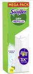 Swiffer Felmosó törlőkendők Swiffer Dry Clean & Fresh 72 db Készlet (8700216677387)