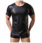 Scala Latex Póló Férfi Fehérnemű Szűk Szexi Póló M/L Szexi Férfi
