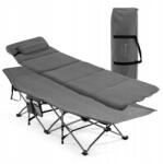 Costway Összecsukható kempingágy Tábori ágy 65 x 185 x 41-53 cm (NP10453GR)
