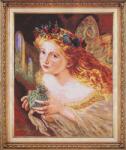  Keresztszemes hímzőkészlet Tündér 27x33 cm (4-08)