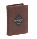 Mustang Bőr pénztárca Mustang Santos Barna Elegáns Rfid Ajándék (06.105301)