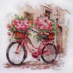  Keresztszemes hímzőkészlet A régóta várt találkozó 23x23cm (AH-223)