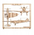 UGears Vadászgép, 2, 5D puzzle fából készült 3D összecsukható modellek (70196)