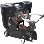 Rockforce Hidraulikus emelő 2T béka koffer gumi 140-340 mm (29756)