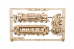 UGears Gőzmozdony Puzzle 2, 5D fából készült 3D összecsukható modell (90207)