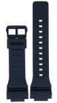 Casio Eredeti Casio szíj W735 W-735 AQ-S810 fekete Gumi 18mm (10410723)