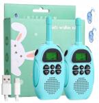 Allvo Walkie Talkie Rövidhullámú Sütők gyerekeknek Toki Könyök Szett 2DB Hatótávolság 3km-ig (Z3323)