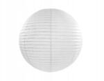 PartyDeco Papír lampion, fehér, 45cm (LAP45-008)