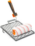 Alista Home Set role pentru vopsit 3 piese, trafalet poliester cu maner ergonomic si grila pentru vopsea (GLB_11180A)