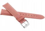 JVD Rózsaszín Bőr Óraszíj 18 mm Jvd R41520- (R41520-18)