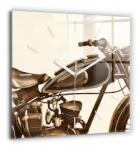 Ora Üveg Kép Gyönyörű Klasszikus Dekoratív Csendes Szépia Motorkerékpár Vintage (010010500080100270778)