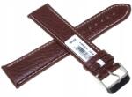 Chermond Barna Bőr Óraszíj 24 mm XXL Chermo (A214L.24 D.Brown)
