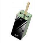 BOT Nagykapacitású külső akkumulátor P5 50000mAh zöld (423)