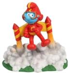 EBI Aqua Della Smurfen Lufi dekoráció akváriumhoz Smurf rakétával (4047059472521)