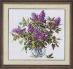  Keresztszemes hímzőkészlet Orgona csokor 21x21 cm (2-05)