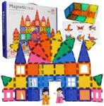 Allvo Nagy Mágneses Építőkockák, Kreatív 3D Panel, Oktatási Stem Készlet, 96 Elem (Z3523)