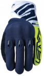 Five Gloves Motoros kesztyű Five E3 Evo Men Blue Yellow L (10)