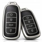  Keyarmor Kulcstartó tok Omoda 5 9 Jaecoo 7 8 Chery Fekete Ezüst