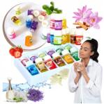  Illóolajok Szett 24db 3ml Aromaterápia Párásítóhoz 100% Természetes (704385)