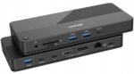 Unitek Dokkoló állomás D1079A 12in1 Hdmi 8K Usb C 100W Ethernet Sd olvasó (D1079A)