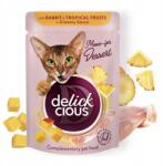 delickcious Nyúl trópusi gyümölcsökkel szószban 12x80g