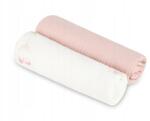 Sensillo Muszlin Pelenka 60X75 2-PACK Flowers Pink (5908310394565)