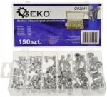 Geko Alumínium Menetes Szemes Készlet M3 M10 150 Db (G02911)
