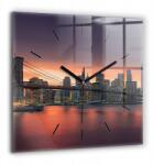 Ora Üveg Kép Fényes Analóg Univerzális New York East River (010010500080200267260)