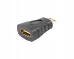 Lanberg Hdmi Mini Hdmi Adapter Laptop Tv Monitor Kiváló Minőség (AD-0037-BK)