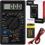 Xtreme Digitális Kézi Multiméter Xtreme DT830BUZ Black LCD Árammérő (50-007#)