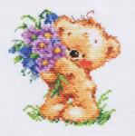  Keresztszemes hímzőkészlet Gratulálunk! 11x12 cm (0-72)
