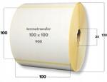  100x100 mm termoátadó címkék 900 db hüvelyekhez 25 címke 100/100 (epap-100-100-900-25-akr)
