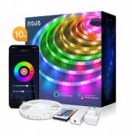 NOUS F2 Wifi Led Szalag SMD5050 10M Rgb Színes+távirányító Tuya Alexa Google (F2)