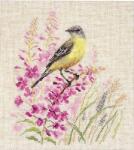  Keresztszemes hímzőkészlet Wagtail 16x18 cm (1-38)
