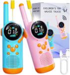 Allvo Walkie Talkie Gyerekeknek Rövidhullámú Adóvevő Könyök Toki Szett 2DB-OS Nagy Hatótávolság (Z3325)