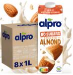Alpro Mandula ital Cukormentes Vegán Laktózmentes Kávé 8x1L Hegesztő (5411188112709)